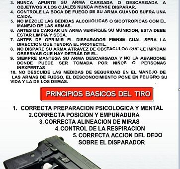 DECALOGO DE ARMAS